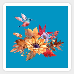 flower bouquet bird Magnet